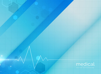 Wall Mural - blue medical background design illustration