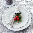 Christmas table setting - Weihnachten Tischset