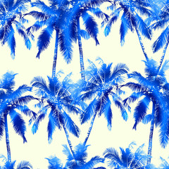 seamless palm pattern