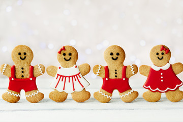 Wall Mural - Gingerbread men