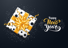 Festive New Year Greeting Card
