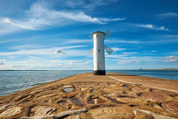 Old lighthouse in Swinoujscie, Poland