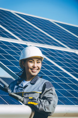 Wall Mural - solar power station