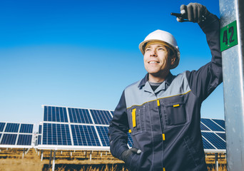 Wall Mural - solar power station
