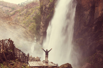 Wall Mural - Waterfall in Turkey