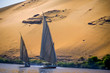 Felucca that sails the Nile
