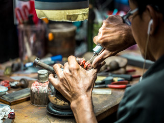 precious stones processing