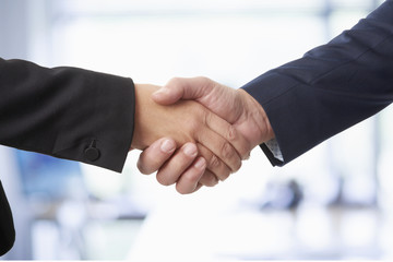 Handshake at office