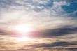 © slayer87 - The sun shines through the clouds in the sky, dramatic sky