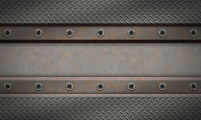 Metal textured background.