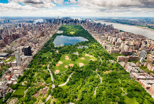 Plakat na papierze fotorealistycznym Nyc - central park 2