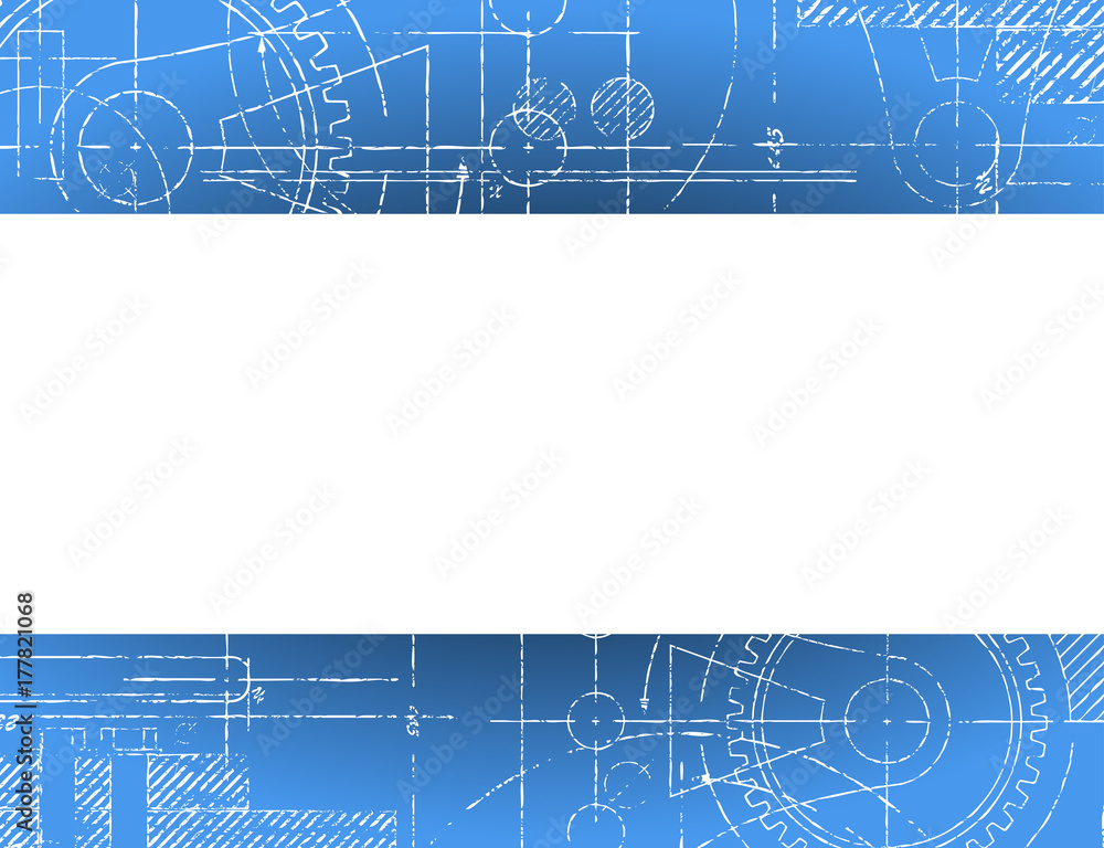 Blueprint Banner Stock Vector | Adobe Stock