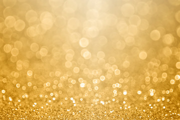 gold celebration background for anniversary, new year eve, christmas, falling coins, wedding or birt