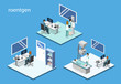© cathal_shtadler - Isometric 3D vector illustration roentgen x-ray study.