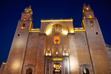 Sticker - Merida San Idefonso cathedral of Yucatan