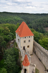 Wall Mural - medieval castle Kokorin, Czech republic