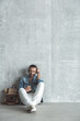 © Yakobchuk Olena - Pleasant trendy man is using mobile phone