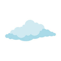 Wall Mural - cloud sky silhouette icon