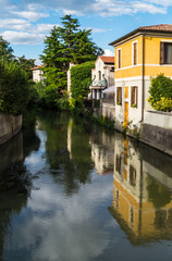 Wall Mural - fiume città