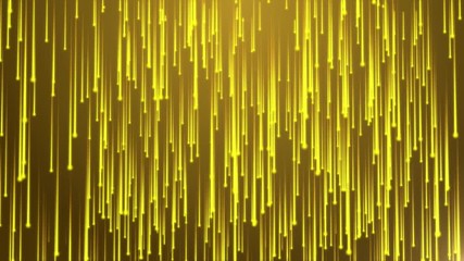 Wall Mural - animation flying light streaks and lines glow particles or flow of asteroids