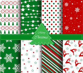 Christmas patterns collection