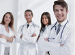 © ASDF - closeup.successful doctors of his colleagues