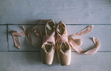 Vintage Ballet Slippers