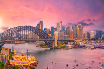 Wall Mural - Downtown Sydney skyline