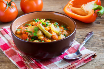 Wall Mural - Vegetable soup