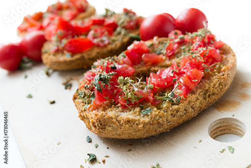 Friselle Al Pomodoro E Origano Italian Food Stock Photo Adobe Stock Friselle Al Pomodoro E Origano Italian Food Stock Photo Adobe Stock