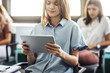 © LStockStudio - Schoolgirl Reading on Tablet
