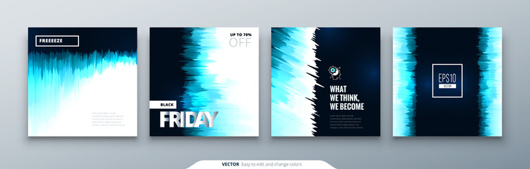 Wall Mural - Abstract background pattern. Noice color gradient abstract background for card banner brochure flyer design
