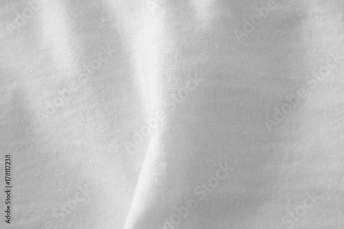 Zdjęcie XXL białe tkaniny szmatką tekstura tło
