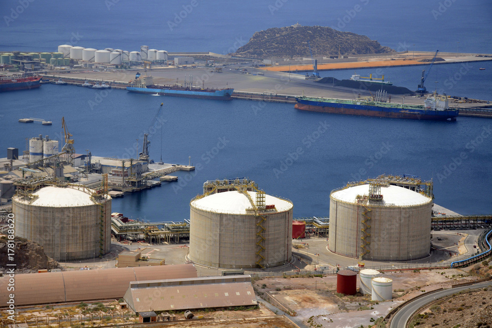 Refineria de Escombreras (Murcia, Spain)