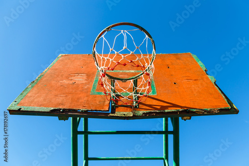 Plakat Obręcz do koszykówki