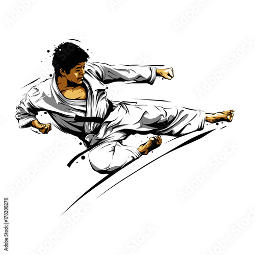 Dekoracja na wymiar  akcja-karate-1