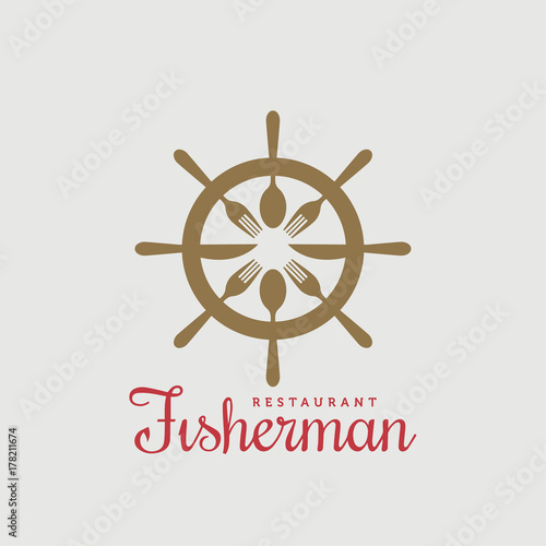 Seafood Restaurant Creative Logo Design Template Buy This Stock