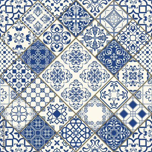 tradycyjne-ozdobne-portugalskie-dekoracyjne-plytki-azulejos-vintage-wzor-abstrakcyjne-tlo-wektorowa-reka-rysujaca-ilustracja