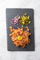 Wall Mural - Salmon tartare