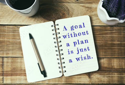 Life Inspirational Quotes A Goal Without A Plan Is Just A Wish Retro Style Background Buy This Stock Photo And Explore Similar Images At Adobe Stock Adobe Stock