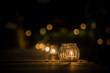 © aradaphotography - candle light in glass small jar