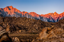 Sierra Nevada Mountains Sunrise