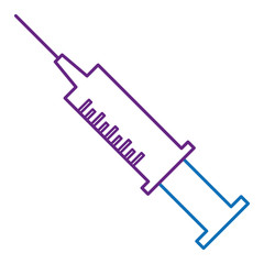 Sticker - medical injection isolated icon