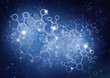 science molecular elements background