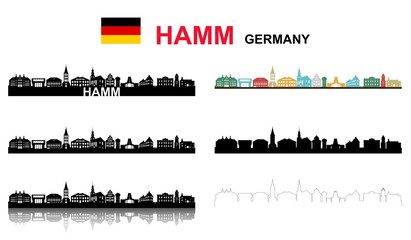 Canvas Print - Hamm Großes Set