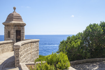 Wall Mural - vue du parc de monaco