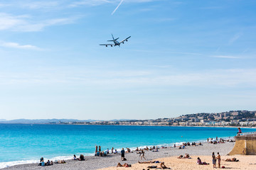 Poster - azure coast of the French city of Nice