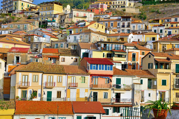 Wall Mural - the old town of Pizzo Calabro Italy 