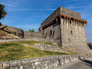 Wall Mural - Medieval Castle of Ourem, served as watch-post for the Castle of Leiria during the Portuguese Reconquista in the 12th century.