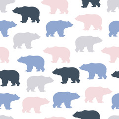 Fotofirana wzór zwierzę moda niedźwiedź